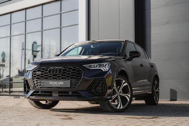 Zwart Gebruikt 2021 Audi Q3 Sportback S-Line SUV | € 39.995 (Goede deal) - Afbeelding 1/4