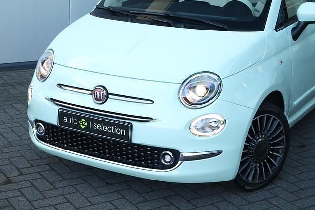 Occasion Fiat 500C Lounge 69 PK (50 kW) 2019 Groen Cabriolet