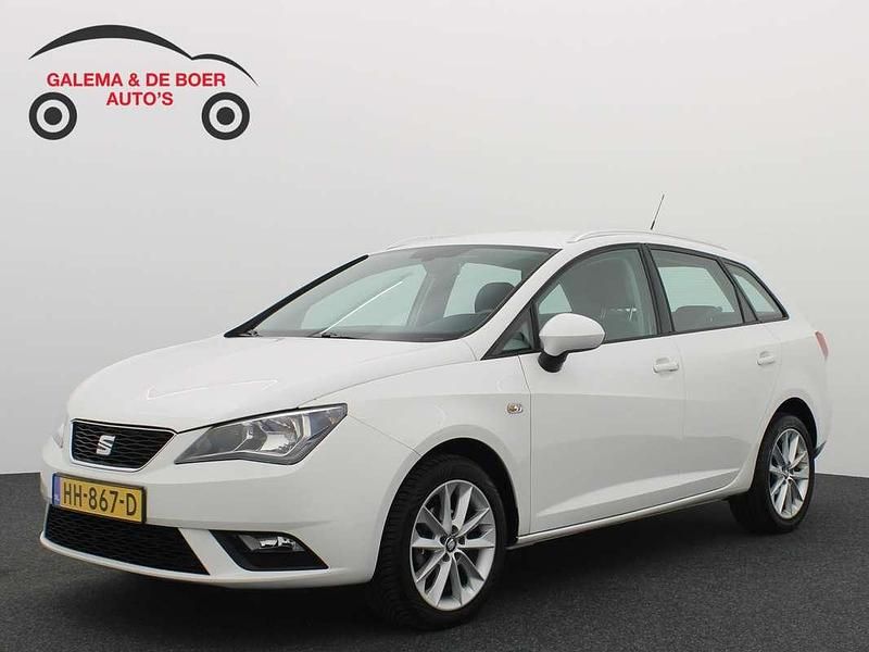 Wit Occasion 2015 Seat Ibiza ST CONNECT Stationwagen | € 6.999 (Eerlijke prijs) - Afbeelding 1/4