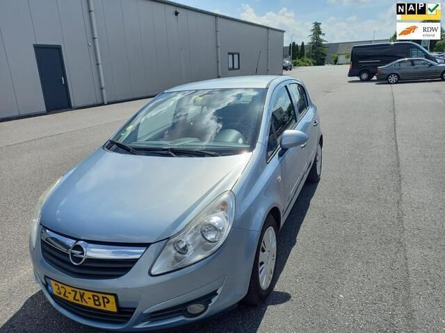 Blauw Gebruikt 2008 Opel Corsa Enjoy Hatchback | € 1.450 (Eerlijke prijs) - Afbeelding 1/4