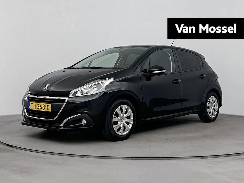 Zwart Gebruikt 2018 Peugeot 208 Hatchback | € 8.400 (Eerlijke prijs) - Afbeelding 1/4