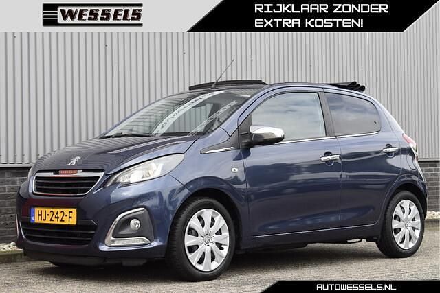 Blauw Gebruikt 2015 Peugeot 108 Allure Hatchback | € 7.500 (Iets duurder) - Afbeelding 1/4
