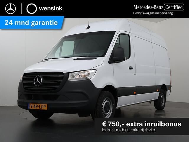 Wit Gebruikt 2023 Mercedes Sprinter Van | € 30.950 (Super prijs) - Afbeelding 1/4