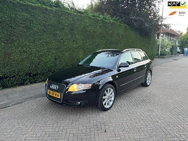 Zwart Gebruikt 2007 Audi A4 Stationwagen | € 2.750 (Eerlijke prijs) - Afbeelding 1/4