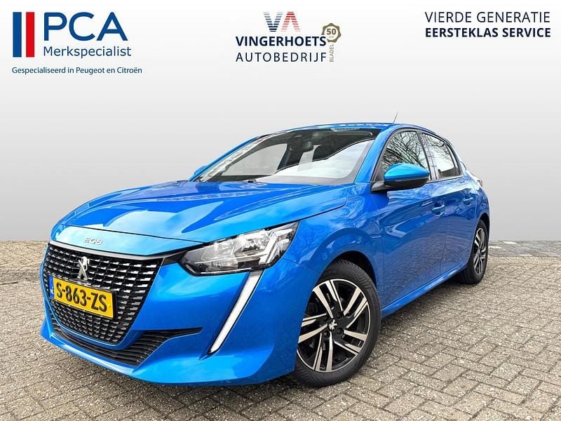 Occasion Peugeot 208 Allure 100 PK (73 kW) 2023 Blauw Hatchback
