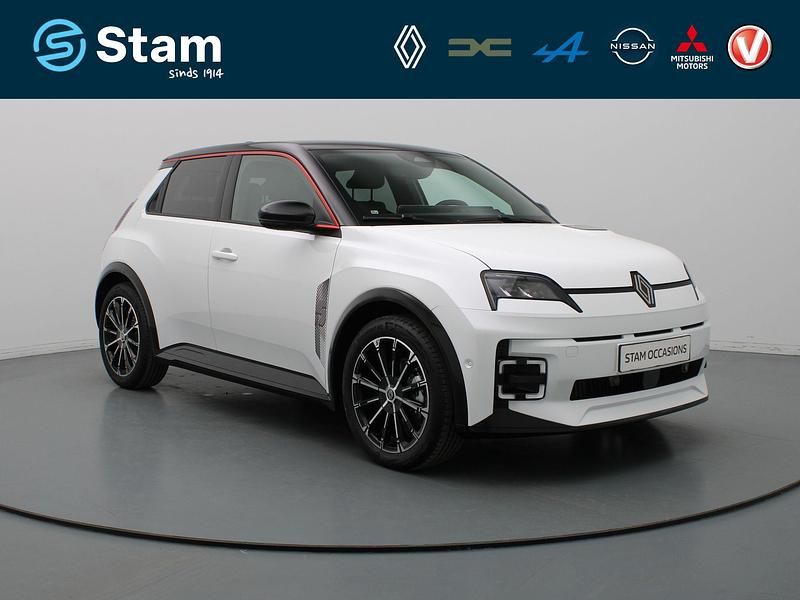 Wit metallic Occasion 2025 Renault R5 Iconic Hatchback | € 31.490 (Eerlijke prijs) - Afbeelding 1/4