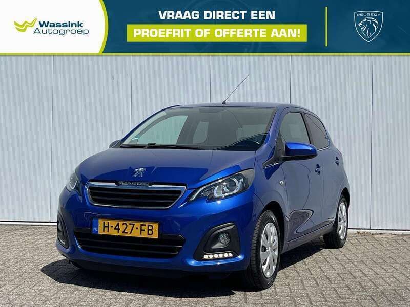 Blauw Gebruikt 2020 Peugeot 108 Active Hatchback | € 8.920 (Eerlijke prijs) - Afbeelding 1/4