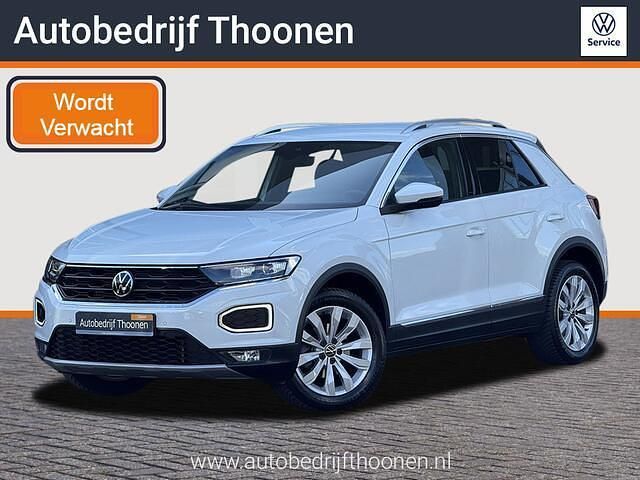 Wit Occasion 2021 VW T-Roc Sportline SUV | € 25.900 (Eerlijke prijs) - Afbeelding 1/4