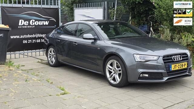 Grijs Gebruikt 2016 Audi A5 Sportback Sport Hatchback | € 18.999 (Eerlijke prijs) - Afbeelding 1/4