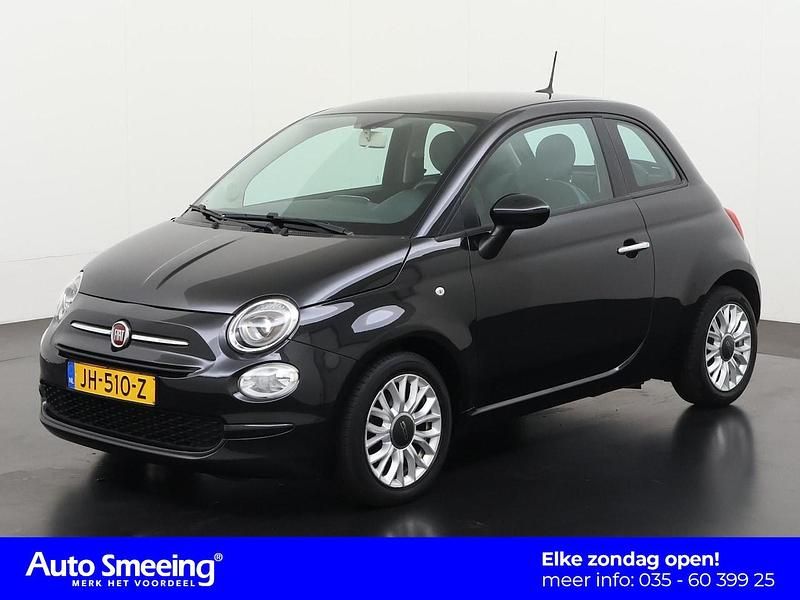 Zwart Gebruikt 2016 Fiat 500 Pop Star Hatchback | € 9.845 (Eerlijke prijs) - Afbeelding 1/4