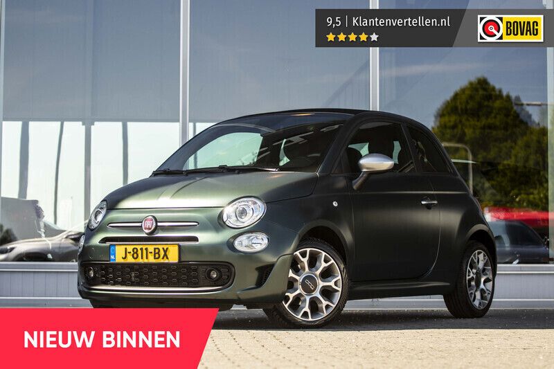 Groen Gebruikt 2020 Fiat 500C Rockstar Cabriolet | € 17.845 - Afbeelding 1/4
