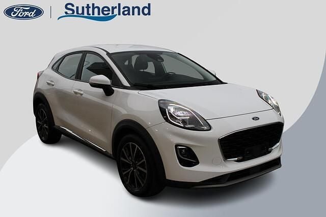 Wit Gebruikt 2022 Ford Puma Titanium SUV | € 17.900 (Super prijs) - Afbeelding 1/4