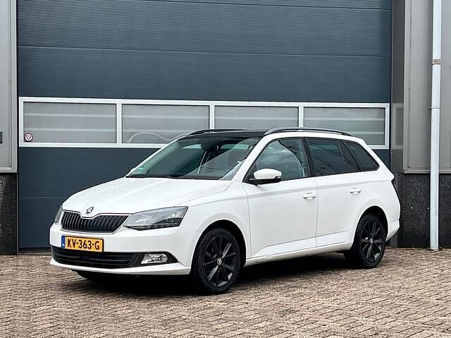 Wit Gebruikt 2015 Skoda Fabia Business Line Stationwagen | € 6.450 (Eerlijke prijs) - Afbeelding 1/4