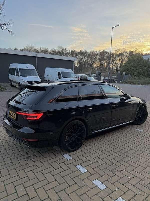 Occasion Audi A4 S-Line 190 PK (139 kW) 2020 Zwart Stationwagen