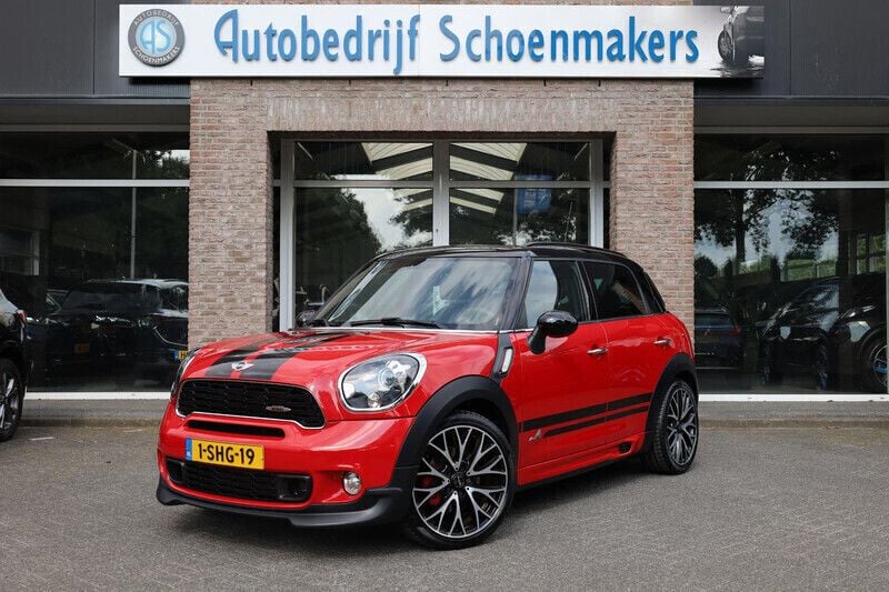 Rood Gebruikt 2013 Mini John Cooper Works Countryman SUV | € 15.995 (Eerlijke prijs) - Afbeelding 1/4