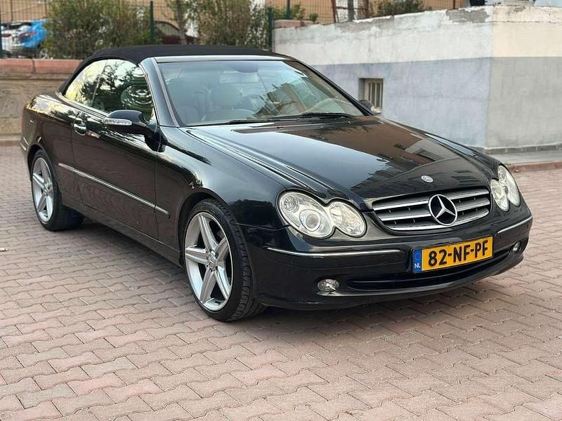 Occasion Mercedes CLK200 Elegance 163 PK (119 kW) 2003 Zwart Cabriolet