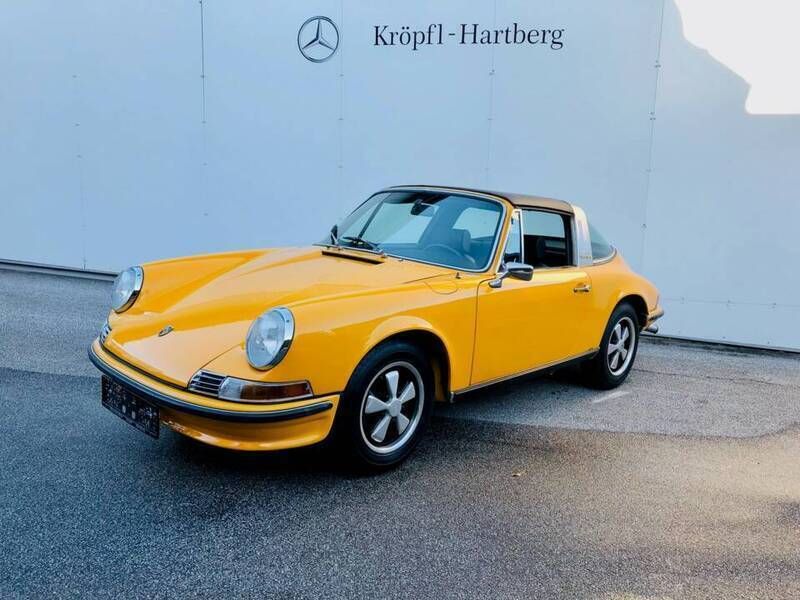 Geel Gebruikt 1971 Porsche 911 Cabriolet | € 89.000 - Afbeelding 1/4