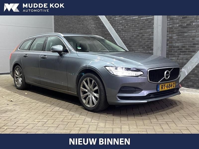 Grijs (metallic) Gebruikt 2018 Volvo V90 Stationwagen | € 23.700 (Eerlijke prijs) - Afbeelding 1/4