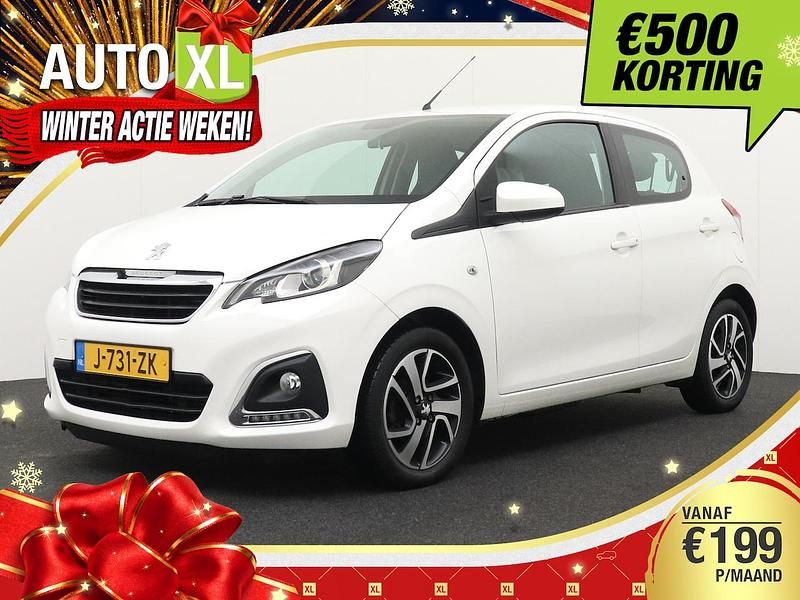 Wit Occasion 2020 Peugeot 108 Allure Hatchback | € 9.940 (Eerlijke prijs) - Afbeelding 1/4
