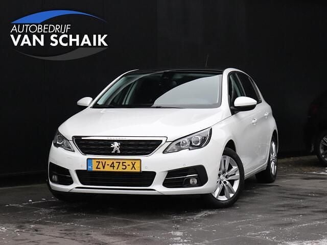Wit Occasion 2019 Peugeot 308 Avantage Hatchback | € 10.850 (Eerlijke prijs) - Afbeelding 1/4