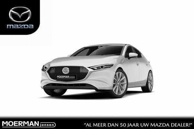 Wit Nieuw 2025 Mazda 3 Active Hatchback | € 36.090 (Goede deal) - Afbeelding 1/4