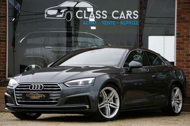Grijs Gebruikt 2018 Audi A5 S-Line Coupé | € 24.990 - Afbeelding 1/4