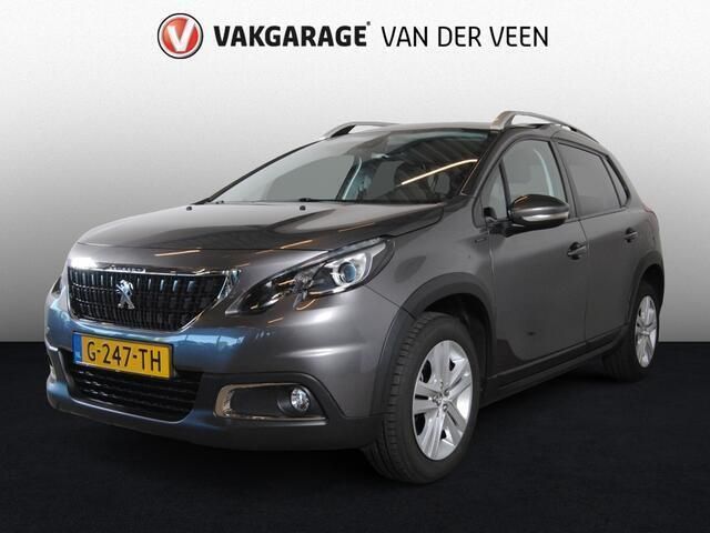 Grijs, metallic lak Gebruikt 2019 Peugeot 2008 Signature Sky SUV | € 13.945 (Goede deal) - Afbeelding 1/3