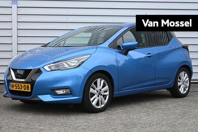 Blauw Gebruikt 2019 Nissan Micra N-Connecta Hatchback | € 9.895 (Eerlijke prijs) - Afbeelding 1/4