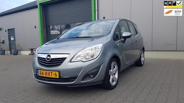Grijs (metallic) Gebruikt 2011 Opel Meriva Edition MPV | € 5.647 (Eerlijke prijs) - Afbeelding 1/4