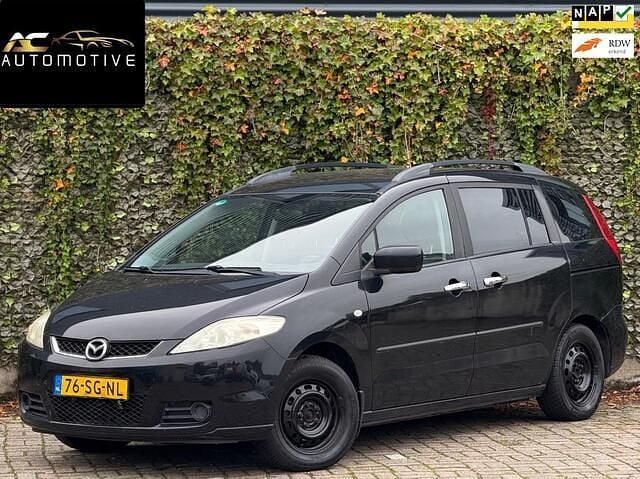 Zwart Gebruikt 2006 Mazda 5 Touring MPV | € 1.650 (Eerlijke prijs) - Afbeelding 1/4