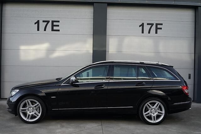 Zwart Gebruikt 2008 Mercedes C350 Avantgarde Stationwagen | € 19.900 - Afbeelding 1/4