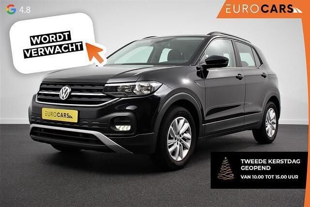Zwart Gebruikt 2020 VW T-Cross Life SUV | € 21.390 (Eerlijke prijs) - Afbeelding 1/4