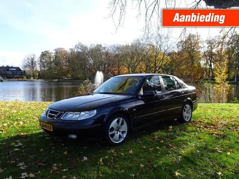 Zwart Gebruikt 2004 Saab 9-5 Sedan | € 1.250 - Afbeelding 1/4