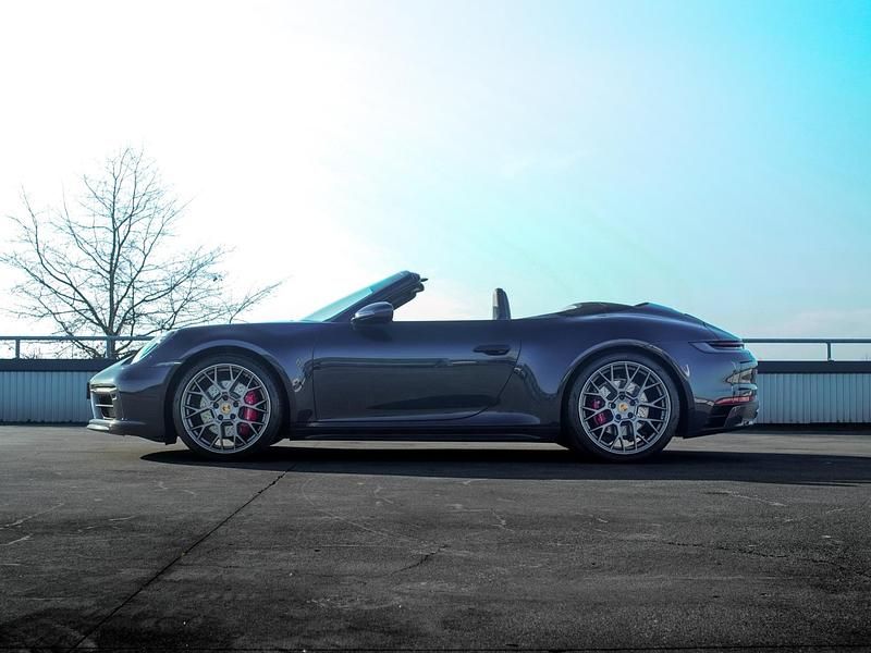 Occasion Porsche 911 Carrera 4S Cabriolet 451 PK (331 kW) 2021 Blauw Cabriolet