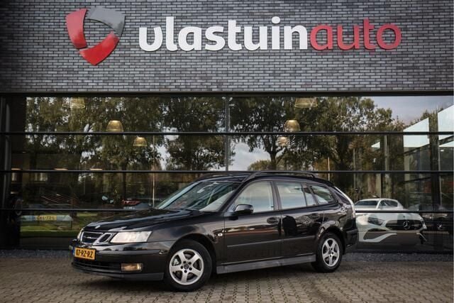 Zwart Gebruikt 2005 Saab 9-3 Linear Stationwagen | € 1.950 (Super prijs) - Afbeelding 1/4