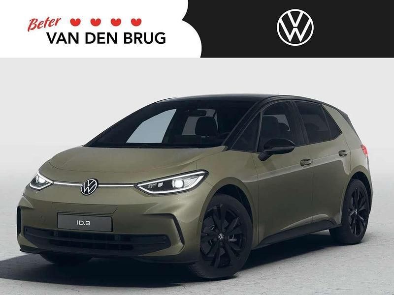 Zwart Nieuw 2025 VW ID.3 Pro Hatchback | € 38.744 (Iets duurder) - Afbeelding 1/4