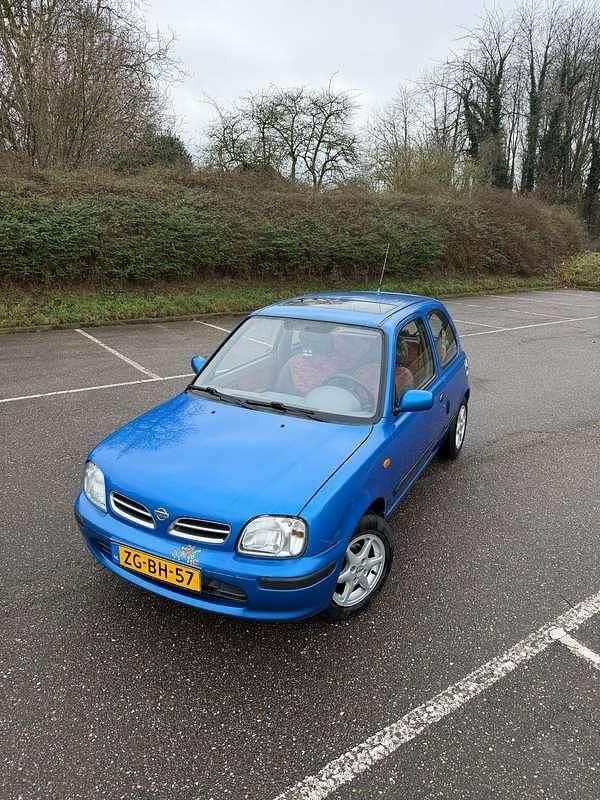 Blauw Occasion 1999 Nissan Micra Sedan | € 1.250 (Eerlijke prijs) - Afbeelding 1/4