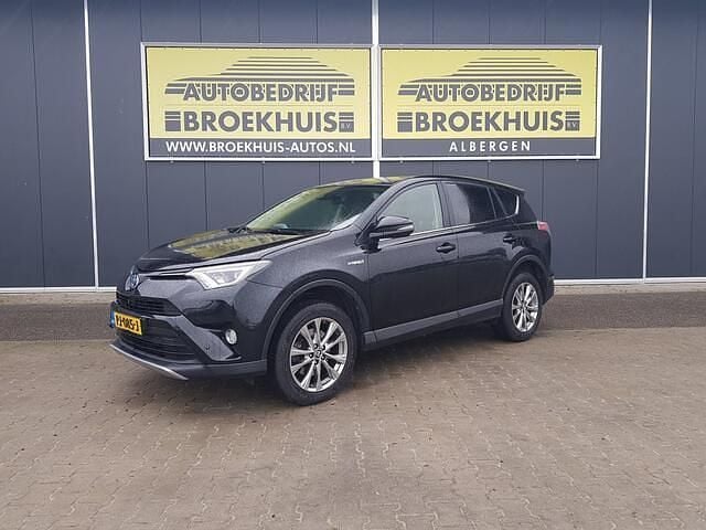Zwart Gebruikt 2017 Toyota RAV4 Executive SUV | € 9.500 - Afbeelding 1/4