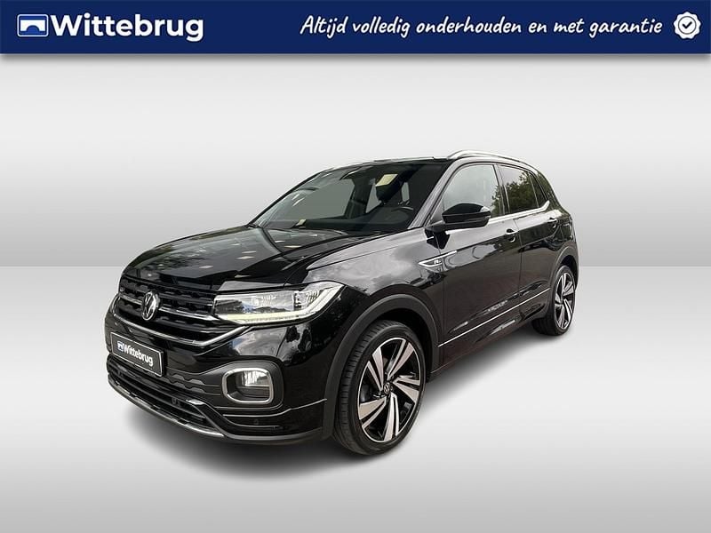 Zwart Gebruikt 2021 VW T-Cross R-line SUV | € 25.250 (Eerlijke prijs) - Afbeelding 1/1