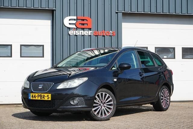 Zwart Gebruikt 2011 Seat Ibiza ST Ecomotive Stationwagen | € 1.949 (Duur) - Afbeelding 1/4