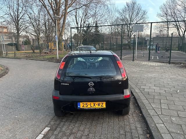 Occasion Opel Corsa Elegance 90 PK (66 kW) 2003 Zwart Hatchback