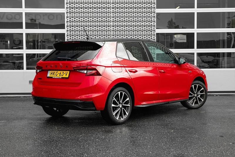 Occasion Skoda Fabia Monte Carlo 95 PK (69 kW) 2025 Rood Hatchback