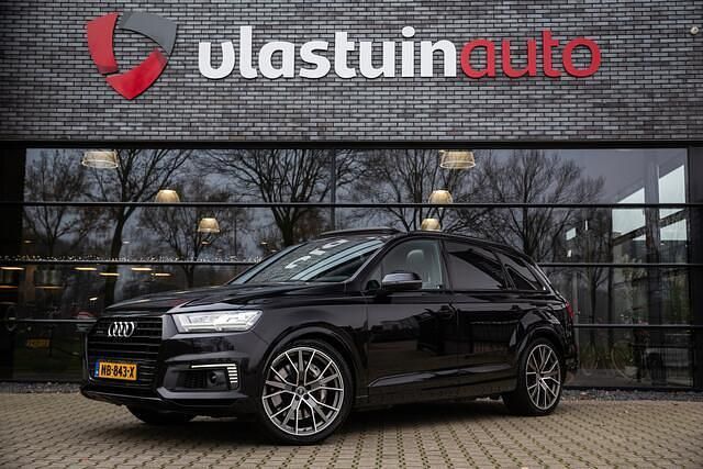 Zwart Occasion 2016 Audi Q7 Sport SUV | € 21.950 (Eerlijke prijs) - Afbeelding 1/4