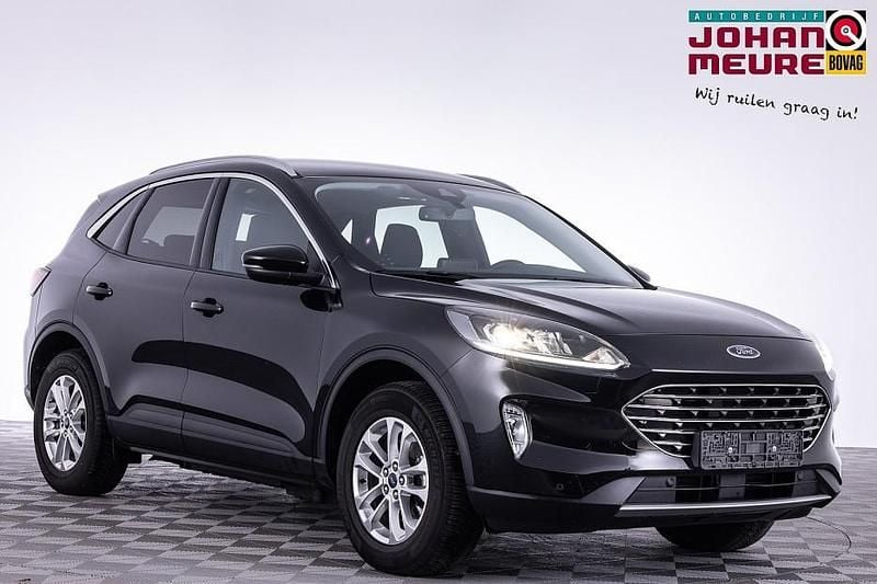 Zwart Gebruikt 2022 Ford Kuga Titanium SUV | € 24.990 (Super prijs) - Afbeelding 1/4