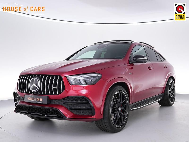 Rood Occasion 2021 Mercedes GLE53 AMG Premium Plus Coupé | € 101.290 - Afbeelding 1/4