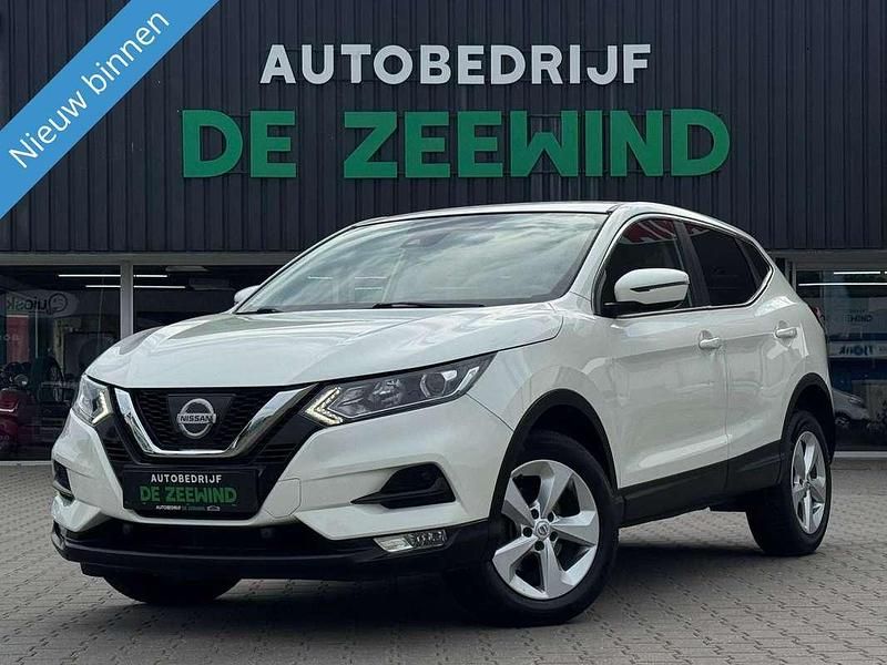 Wit Gebruikt 2018 Nissan Qashqai Acenta SUV | € 12.999 (Eerlijke prijs) - Afbeelding 1/3