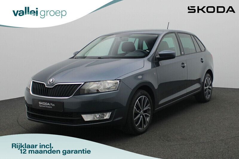 Grijs Gebruikt 2015 Skoda Rapid Ambition Hatchback | € 10.400 (Iets duurder) - Afbeelding 1/4