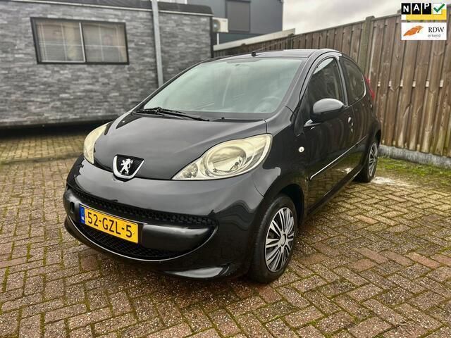 Zwart Gebruikt 2008 Peugeot 107 Hatchback | € 2.495 (Eerlijke prijs) - Afbeelding 1/4