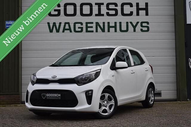 Wit Gebruikt 2019 Kia Picanto Hatchback | € 7.950 (Super prijs) - Afbeelding 1/4