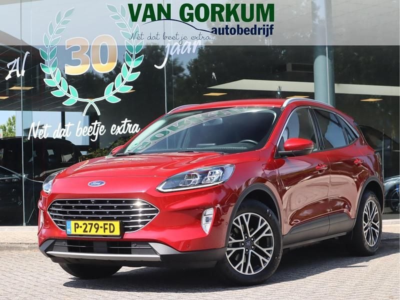 Rood Gebruikt 2022 Ford Kuga Titanium X SUV | € 23.950 (Goede deal) - Afbeelding 1/4